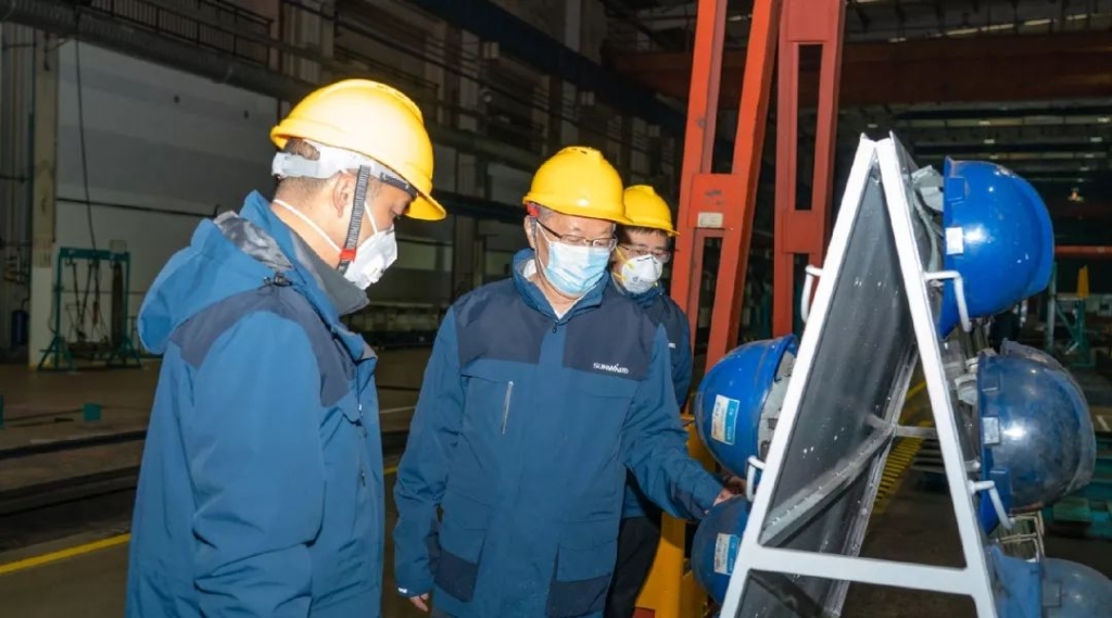 防控生产两不误 山河智能复工保供