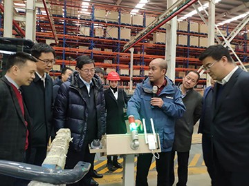 中石化长岭炼化公司调研山河智能