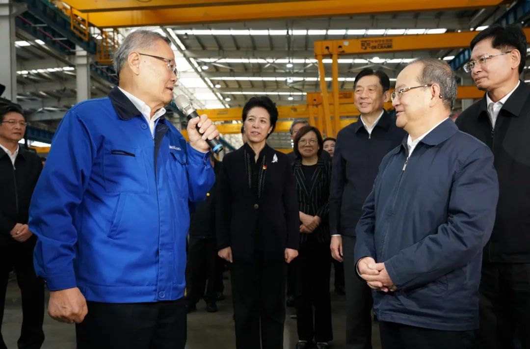 广西党政代表团考察山河智能