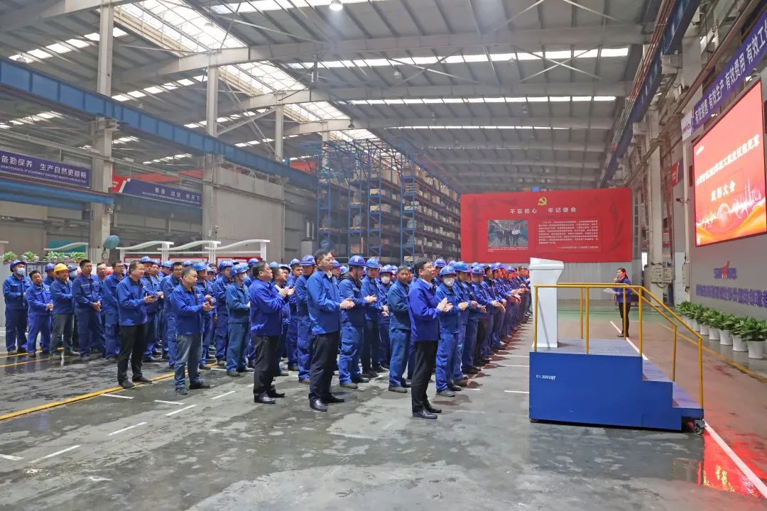 向榜样学习！山河智能56名职工受到职工职业技能竞赛表彰